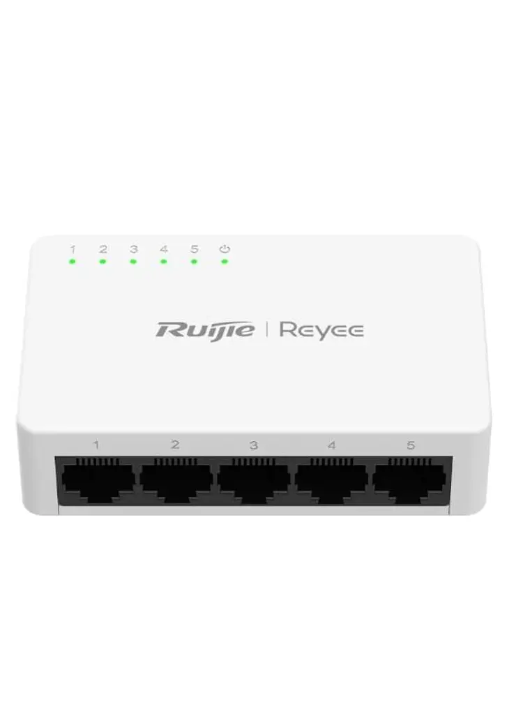 Reyee Unmanaged Switch 5xGb RJ45 Plastic Case 1