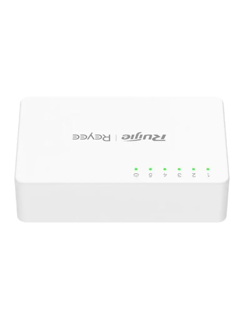Reyee Unmanaged Switch 5xGb RJ45 Plastic Case 3