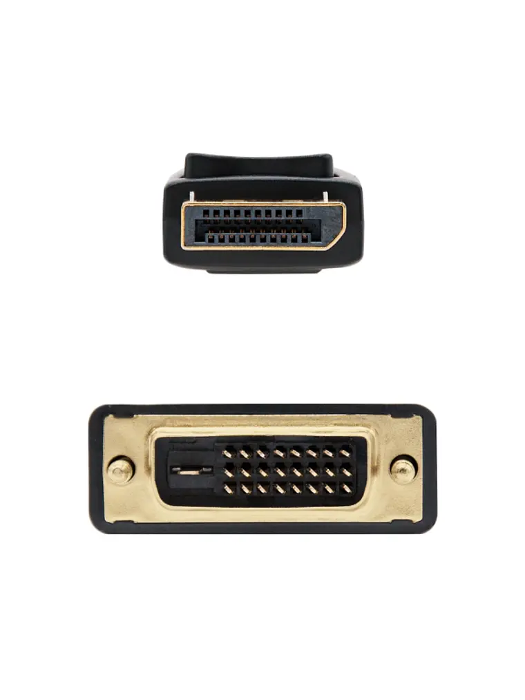 Nanocable Cable Conversor DP a DVI 1 M Negro 3