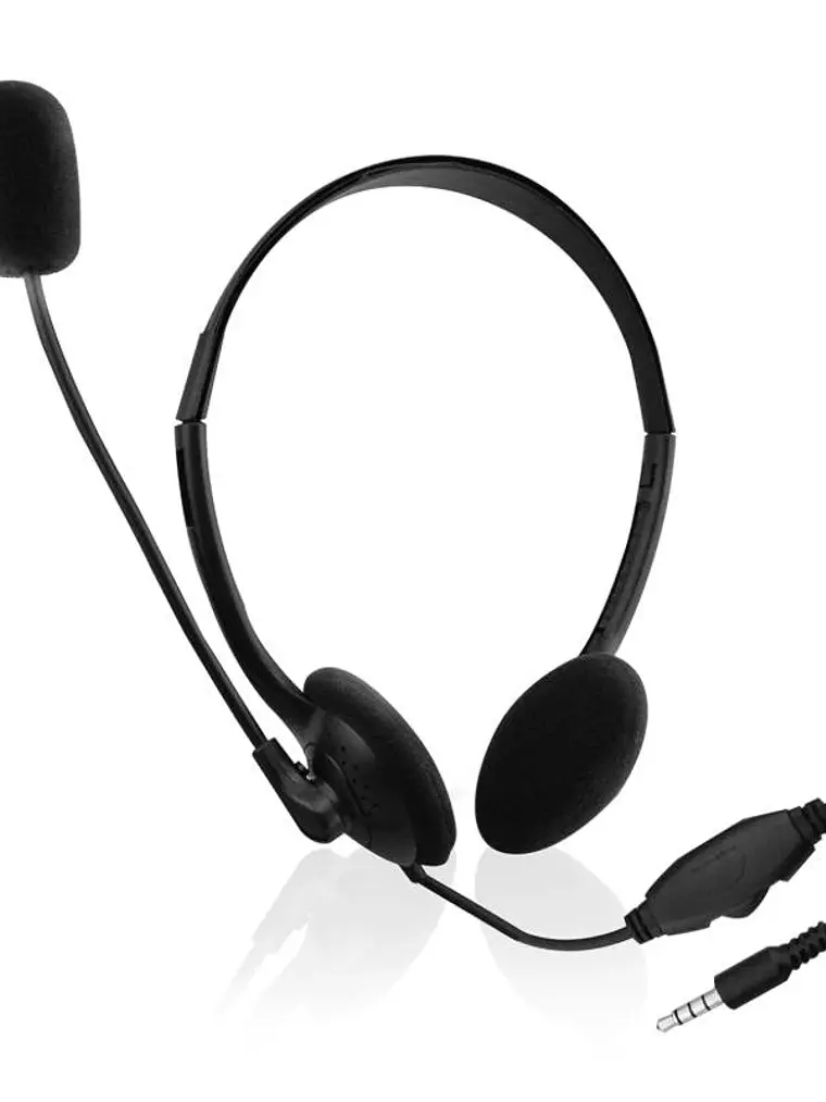 EWENT Auriculares diadema con micro mini jack 1