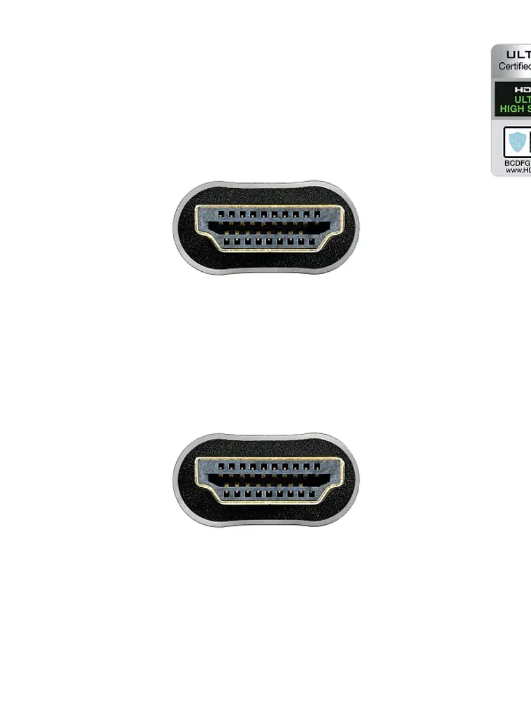 Nanocable Cable HDMI 2.1 CERTIFICADO ULTRA HS 1 M 3