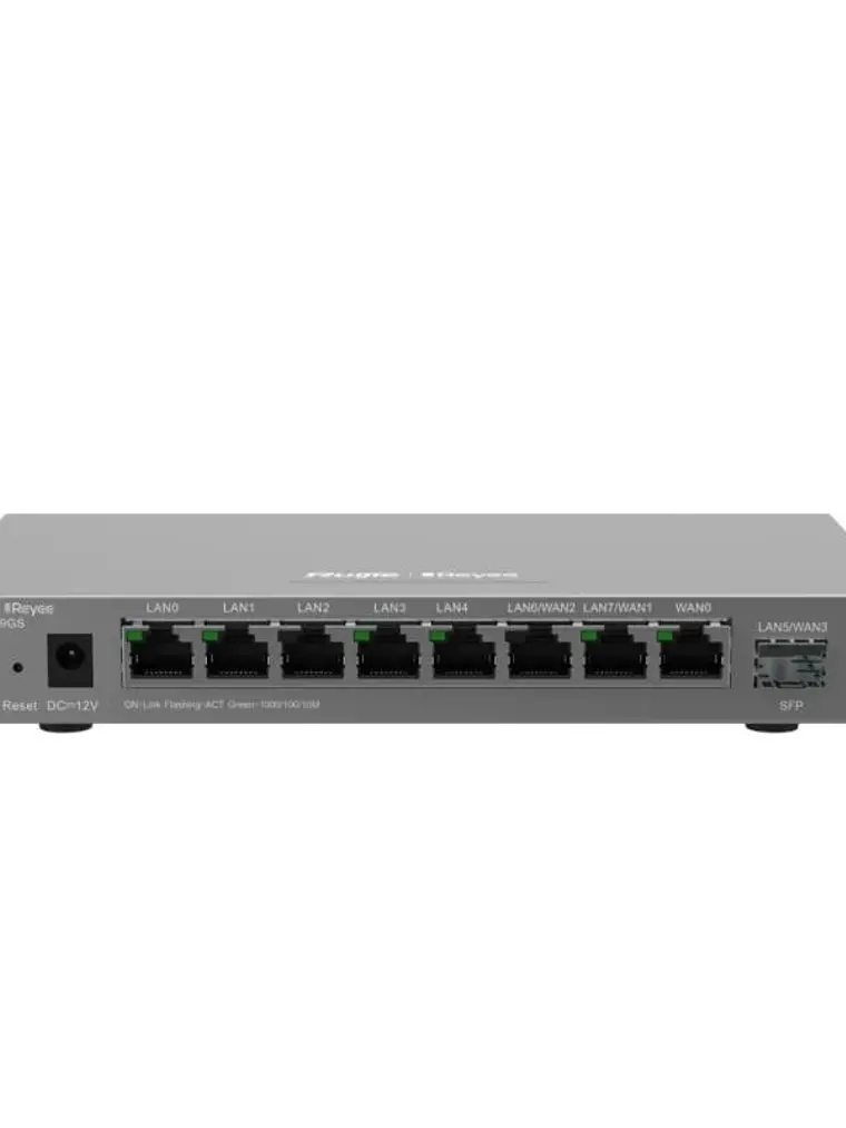 Reyee Desktop 9-port cloud management router , inc 1