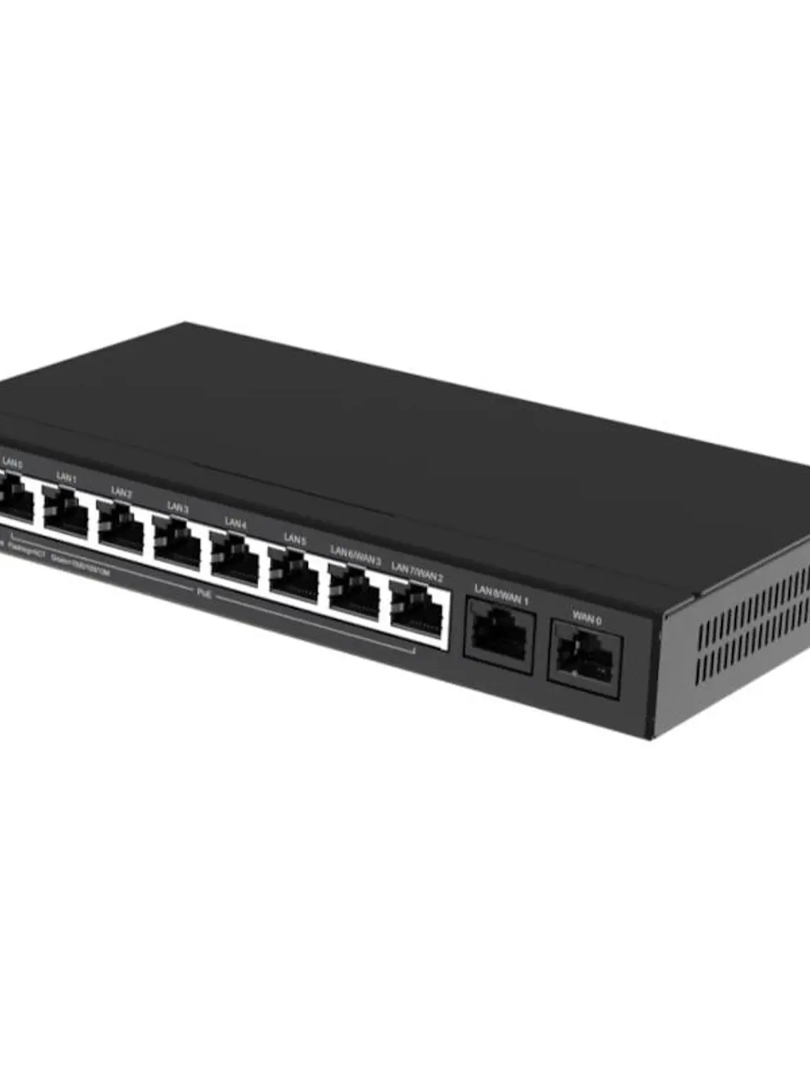 Reyee Desktop 10-port full gigabit router, providi 3