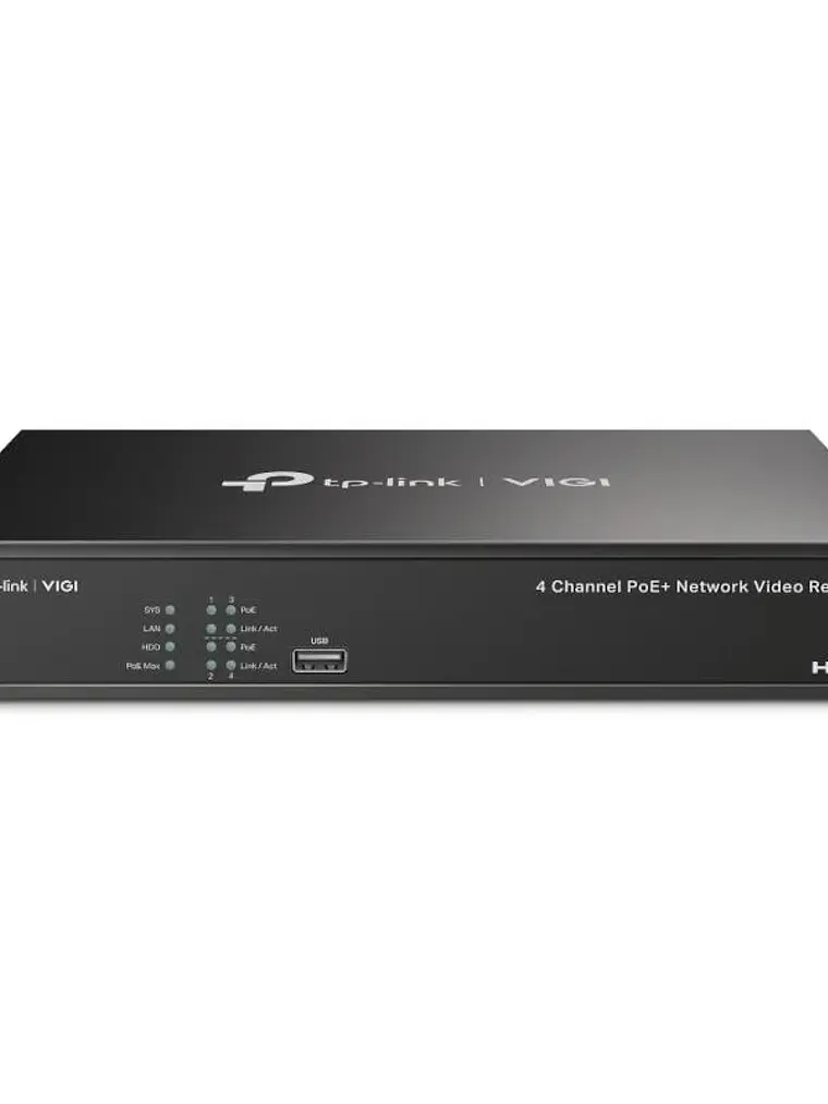 VIGI Grabador IP NVR1004H-4P Rack 01 HDD 04 C PoE 1