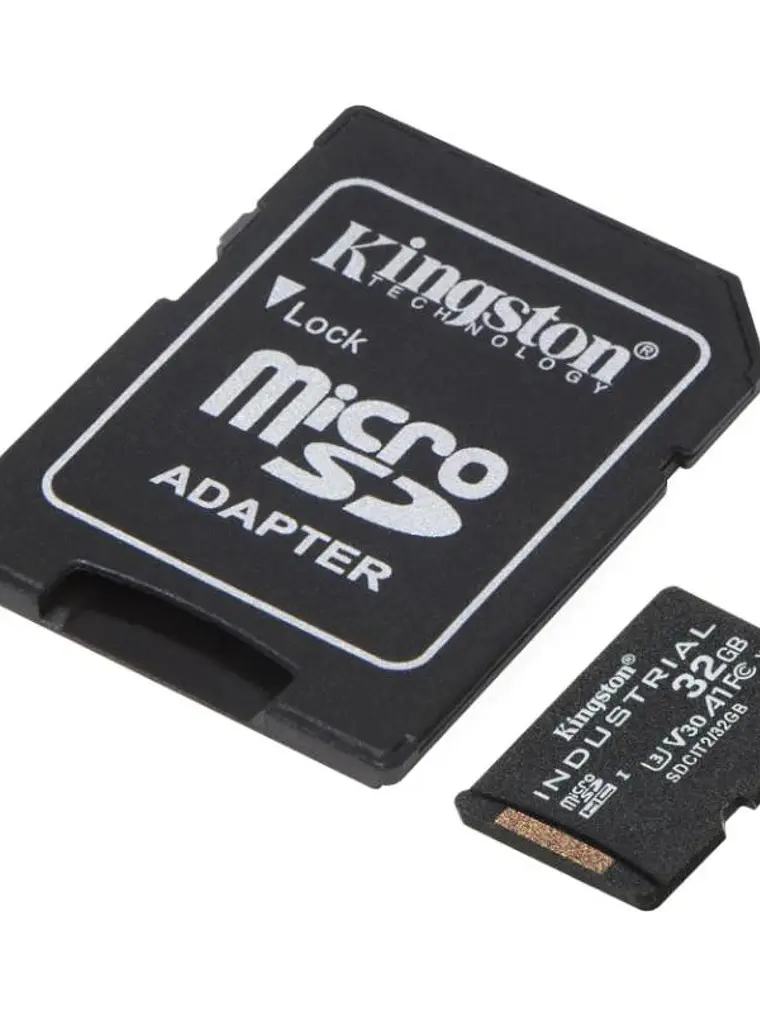 Kingston MicroSD Industrial 32Gb con adaptador 2