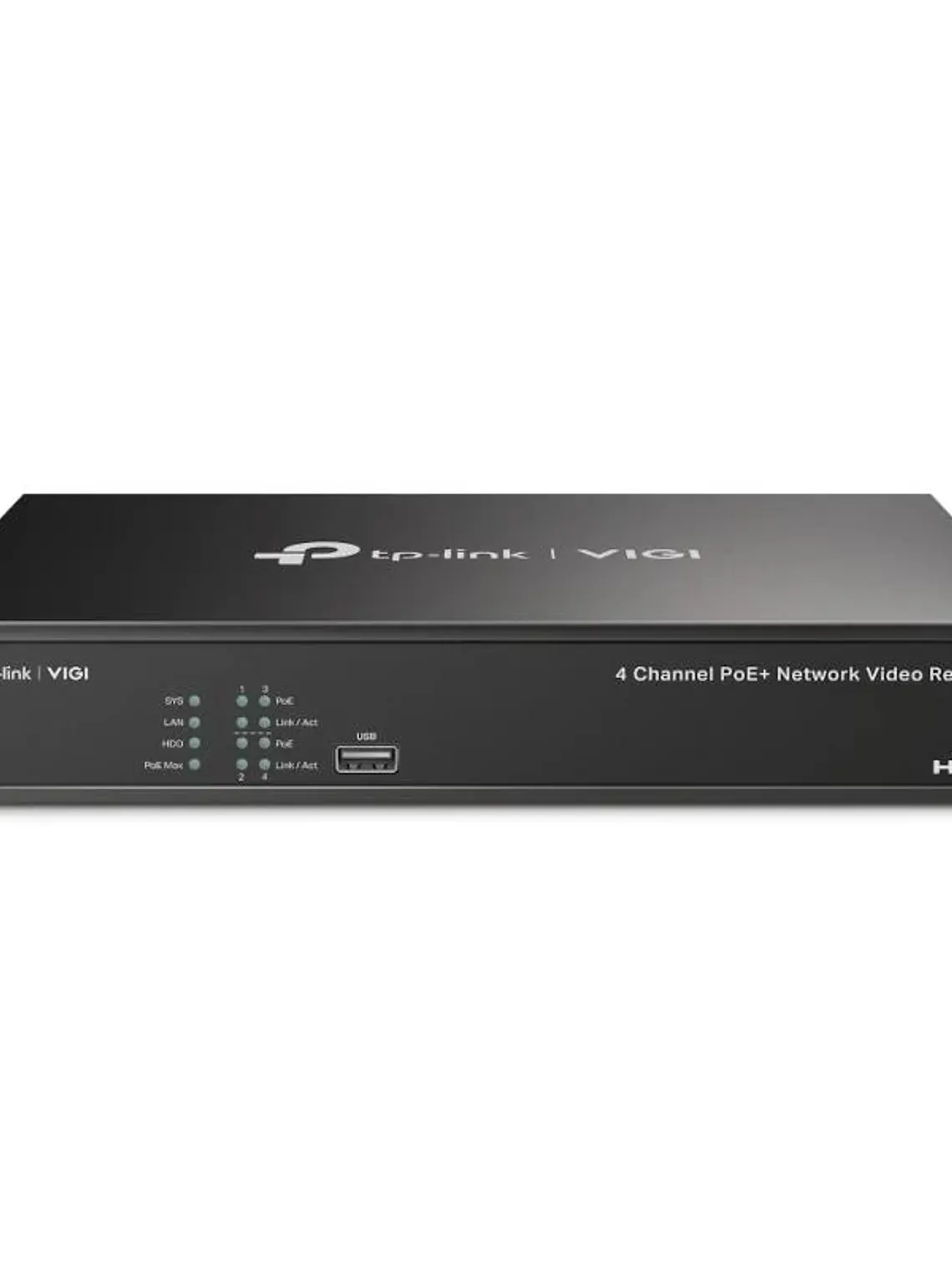 VIGI Grabador IP NVR1004H-4P Rack 01 HDD 04 C PoE 4