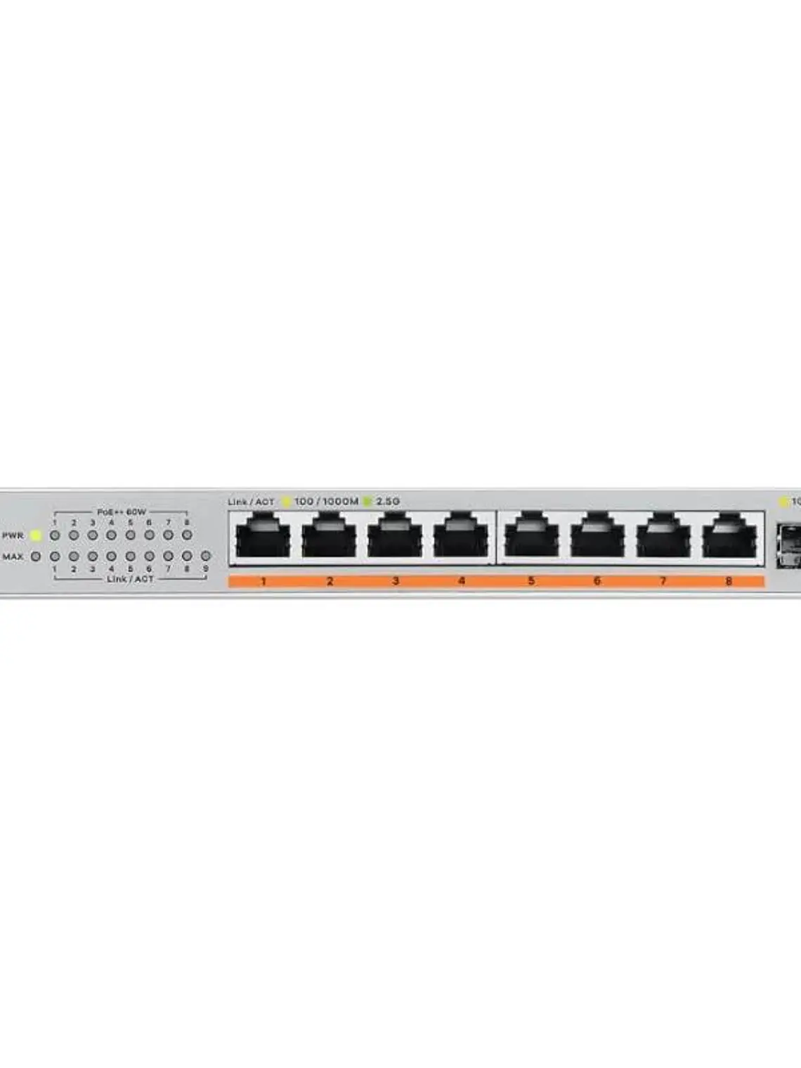 Zyxel XMG-108 Switch 5x2,5G 1 SFP+ PoE++ Desktop 2