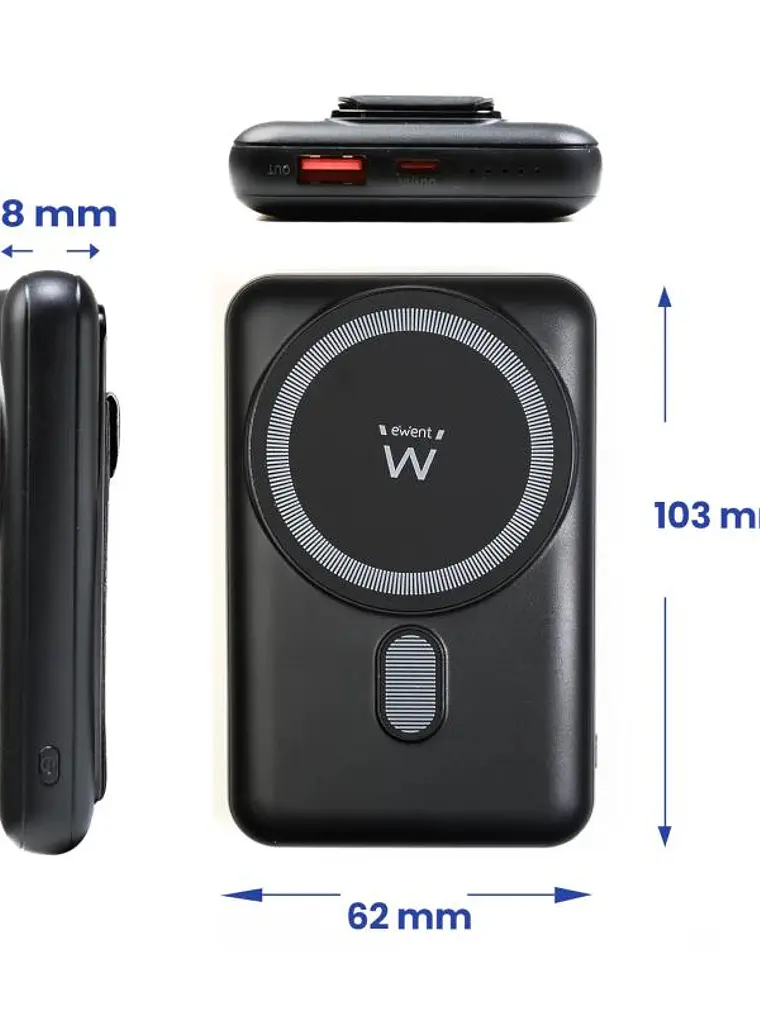 EWENT POWERBANK 10000mAh MagSafe PD 22,5W 2