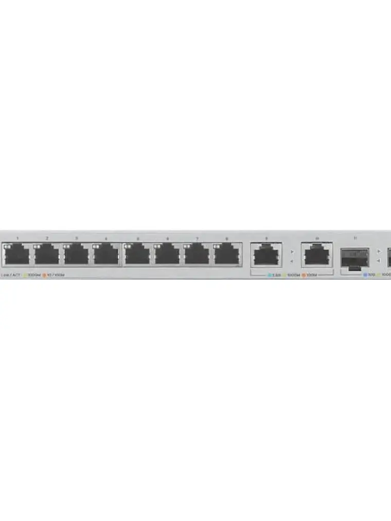 Zyxel XGS1210-12 v2 Switch 8xGb 2x2.5G 2xSFP+ 2