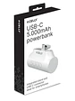Celly Powerbank Compacta Usb-C 5000 mAh Blanca - Miniatura 2