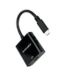 Nanocable Conversor USB-C/M a HDMI/H Negro 15cm - Miniatura 2