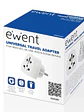 EWENT Adaptador de viaje universal - Miniatura 2