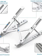 Ewent EW1266 soporte portátil viaje aluminio 17