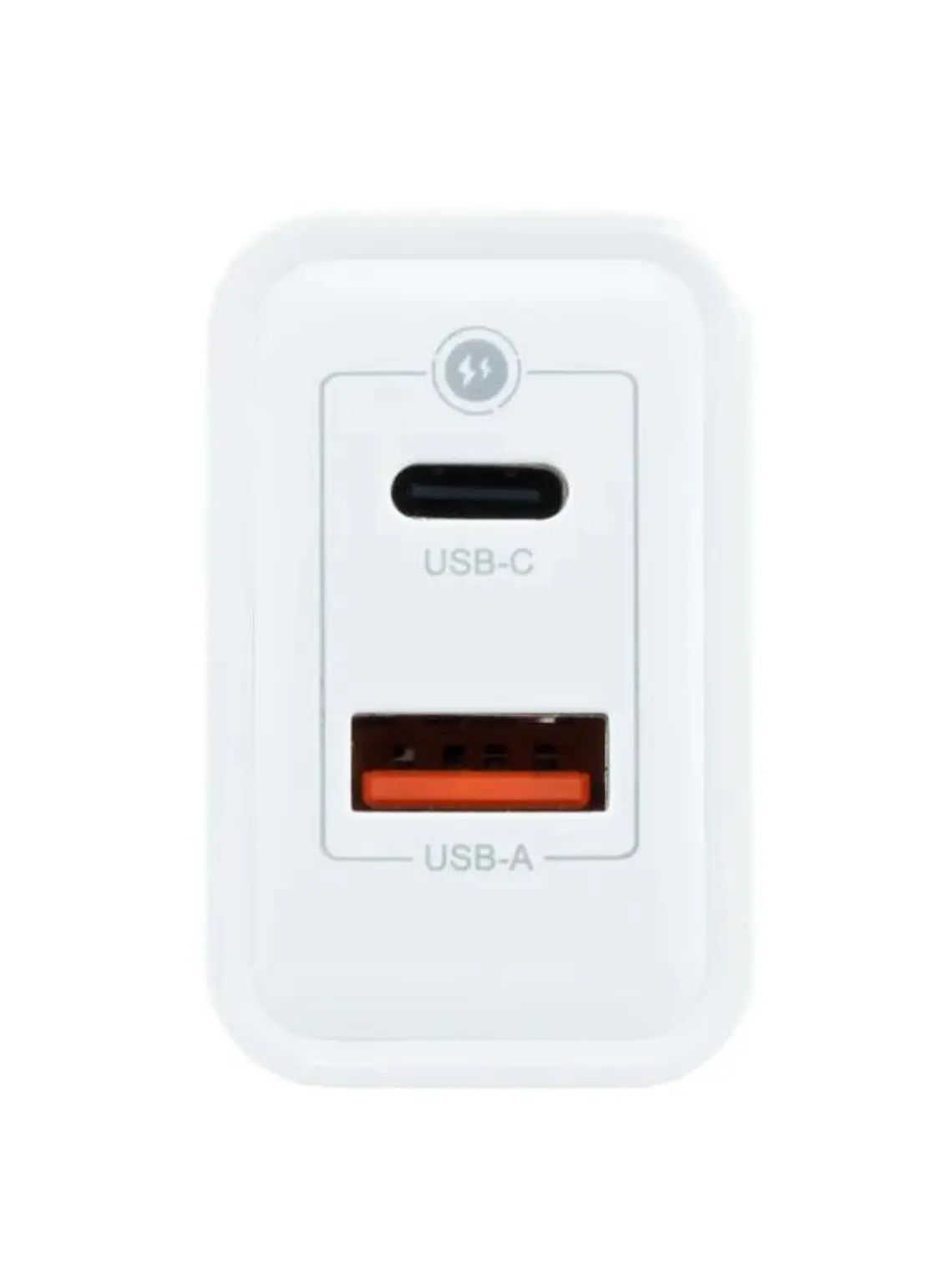 Coolbox Cargador Gan 30W USB-C/USB-A PARED 2