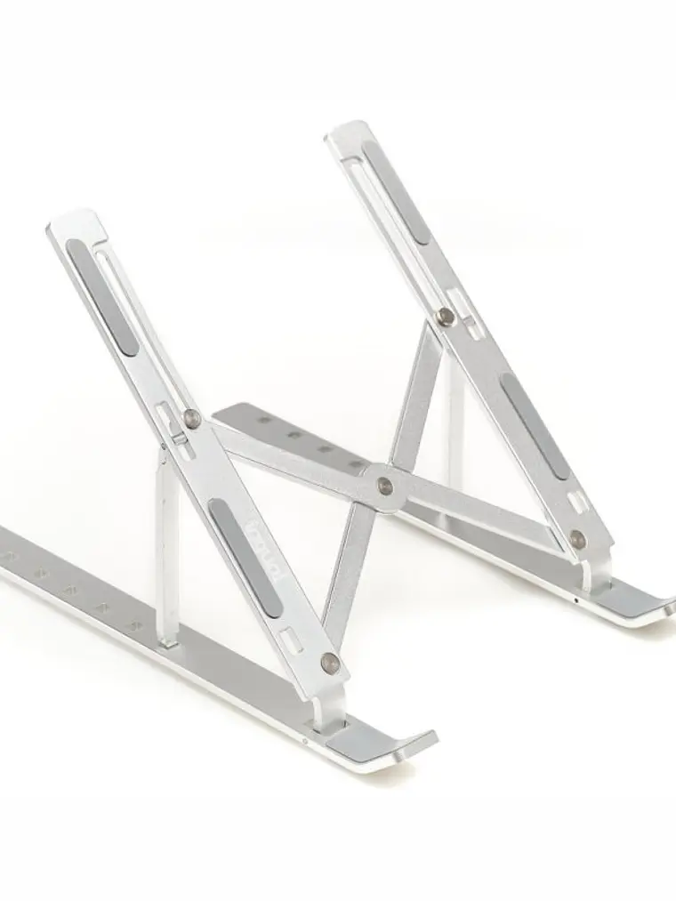 iggual Soporte elevador plegable portátil 17 plata 1