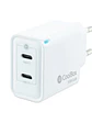 Coolbox Cargador Gan 35W USB-C/USB-C PARED - Miniatura 1