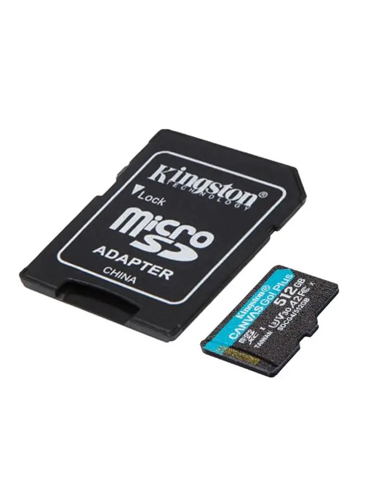 Kingston microSD Canvas Go! Plus 4 512GB 200 MB-s 3