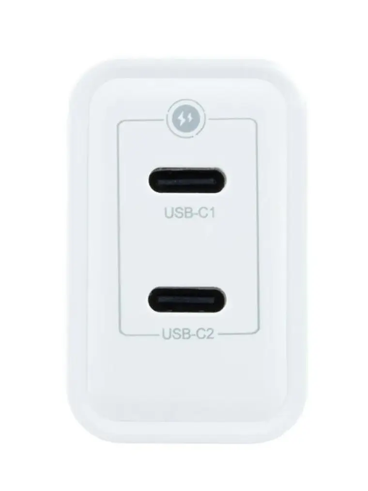 Coolbox Cargador Gan 35W USB-C/USB-C PARED 2