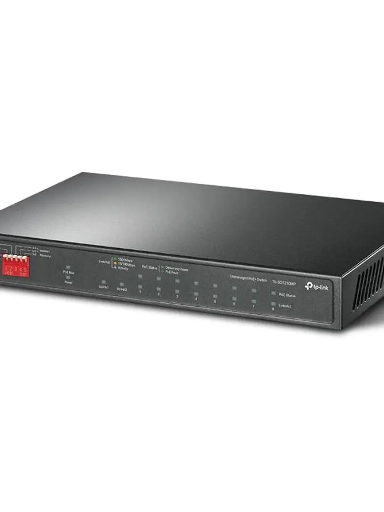 TP-Link TL-SG1210MP Switch 8xGb PoE+ 2xGb 1xSFP 2