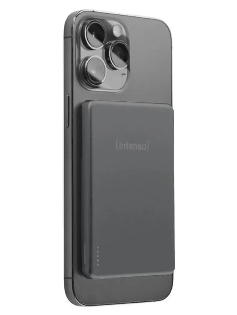 Intenso Powerbank MW5000 MagSafe Gris 1