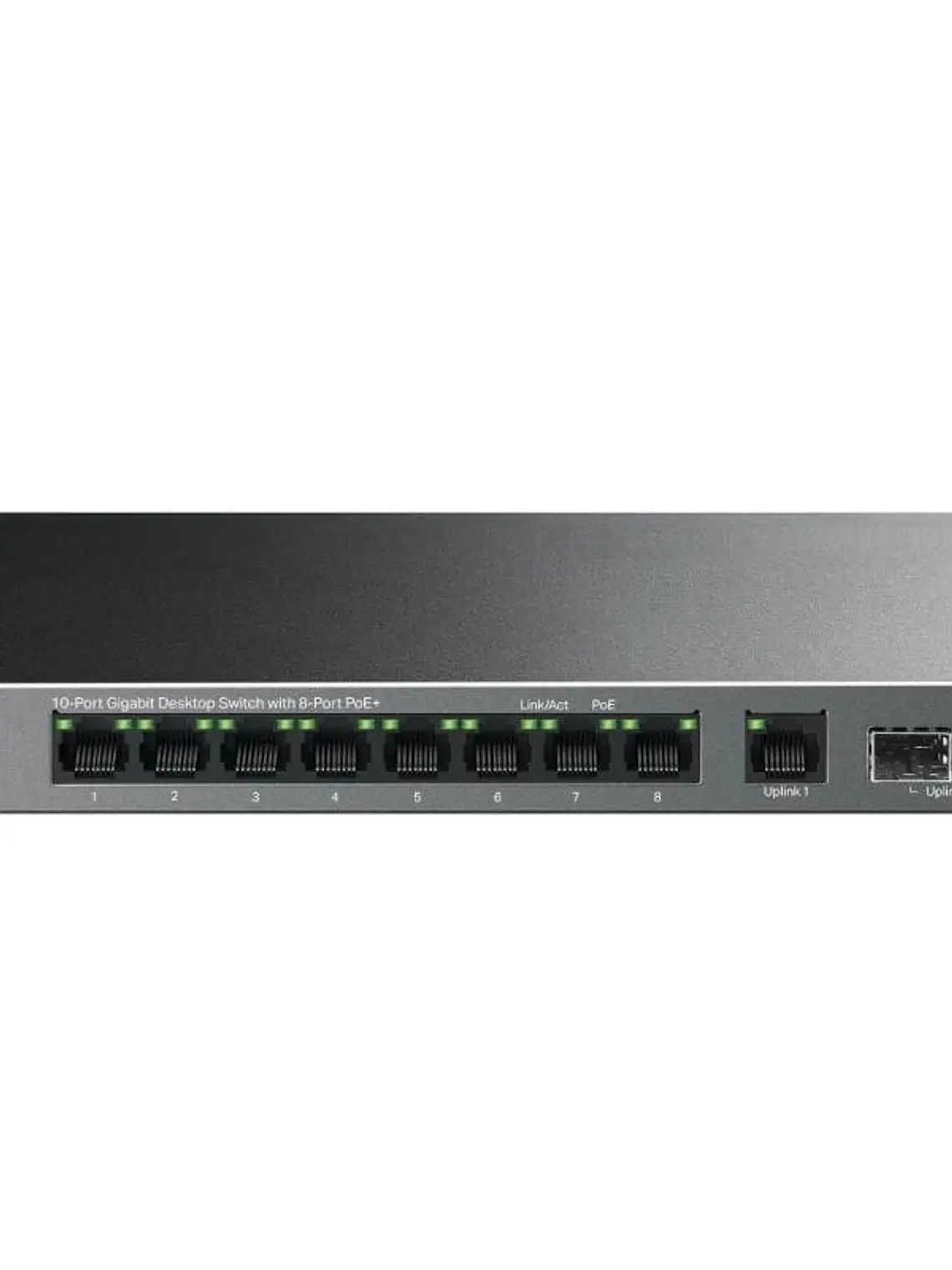 TP-Link LS1210GP Switch 8xG PoE+ 1xGb 1xSFP 61W 3