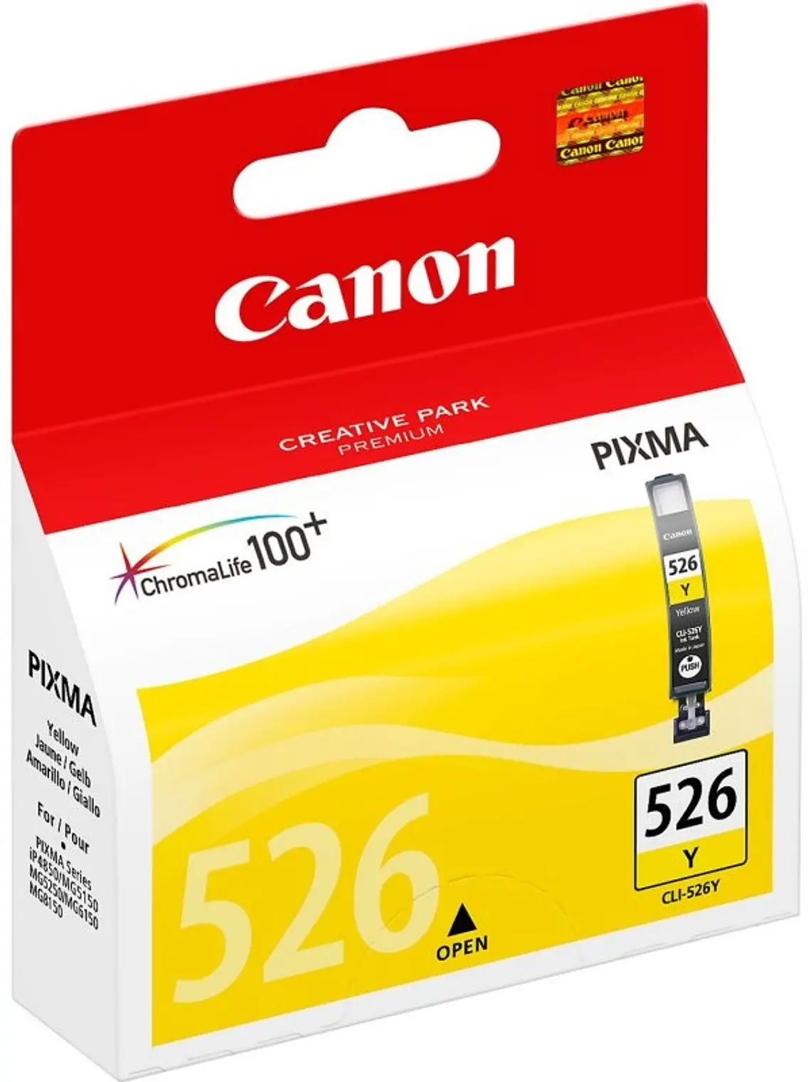 Canon Cartucho CLI-526Y Amarillo 1