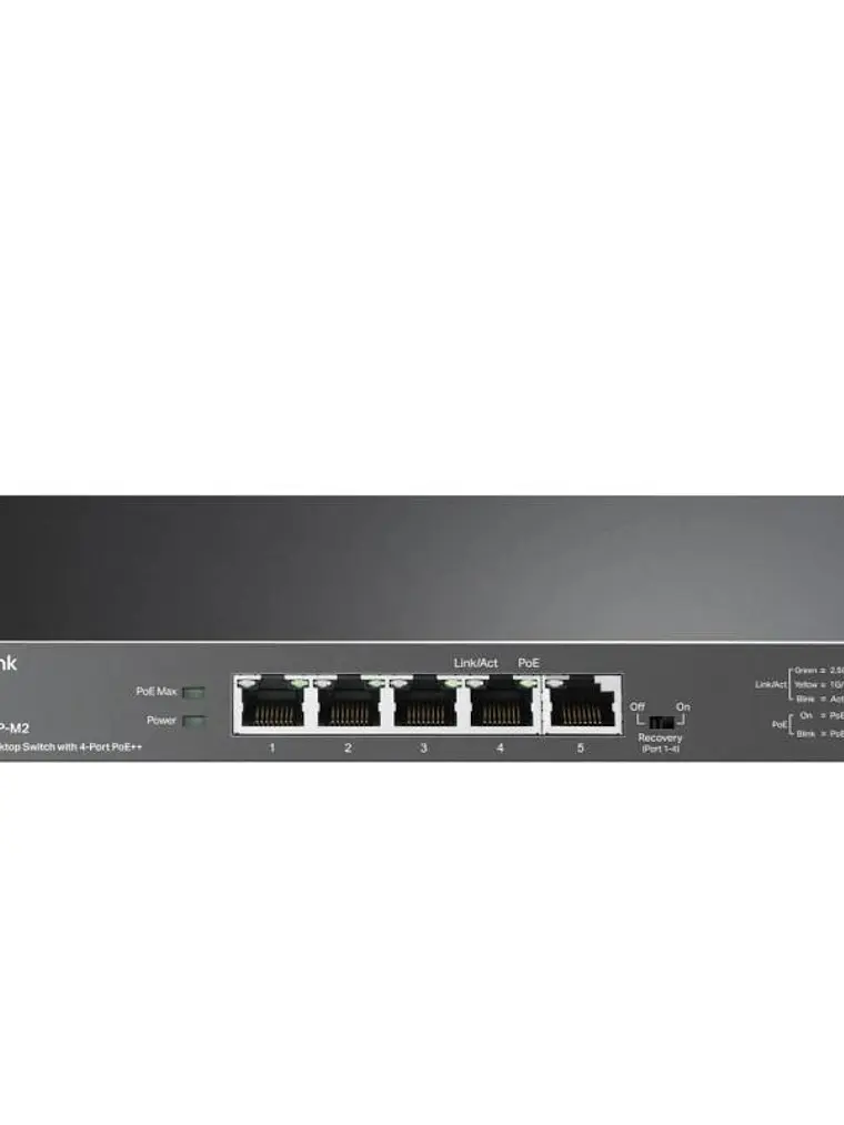 TP-Link TL-SG105PP-M2 Switch 4x2.5G PoE++ 1x2.5G 1