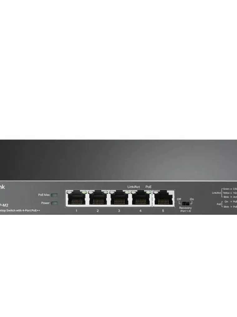 TP-Link TL-SG105PP-M2 Switch 4x2.5G PoE++ 1x2.5G 2
