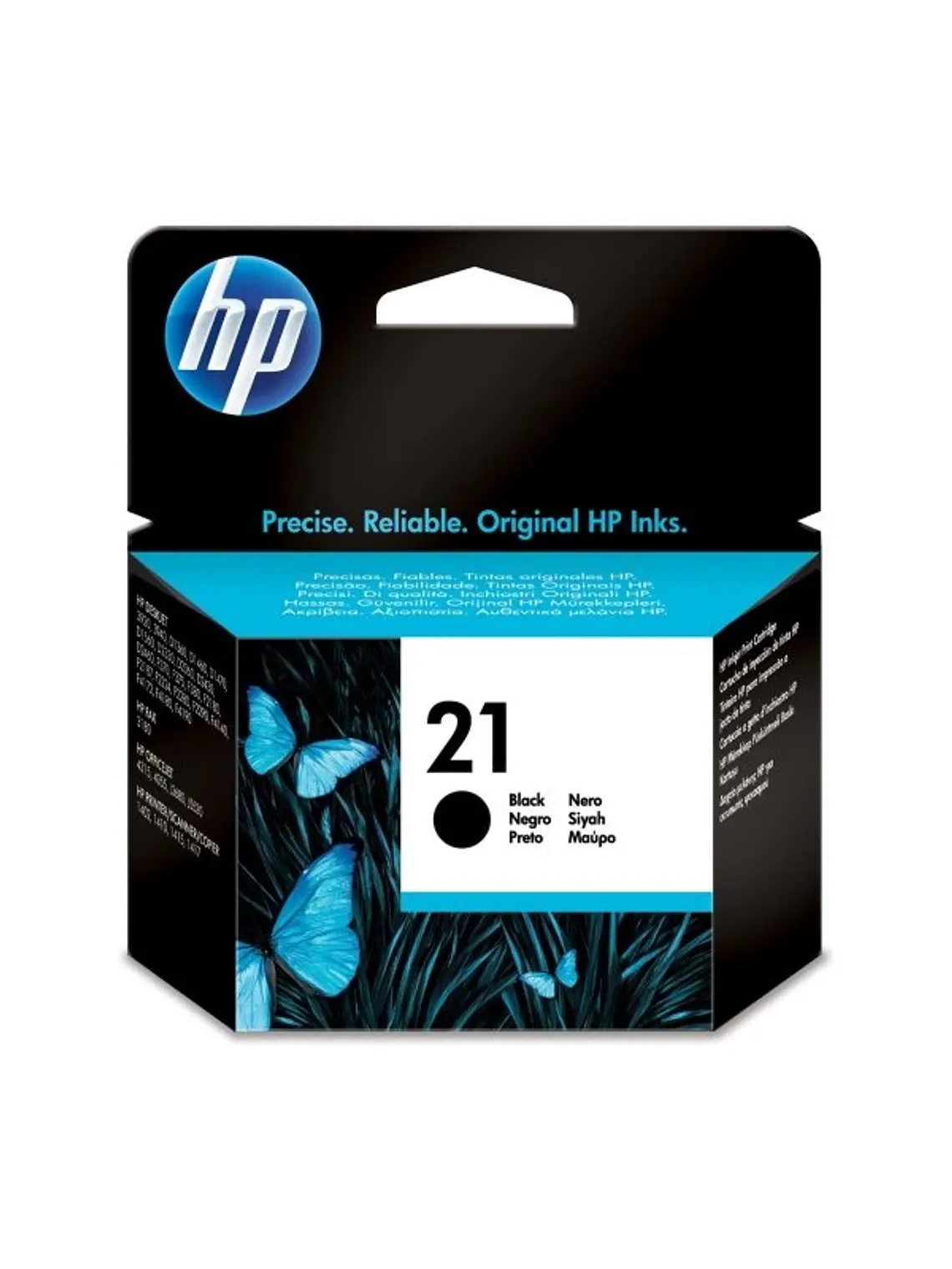 HP Cartucho 21 Negro 1