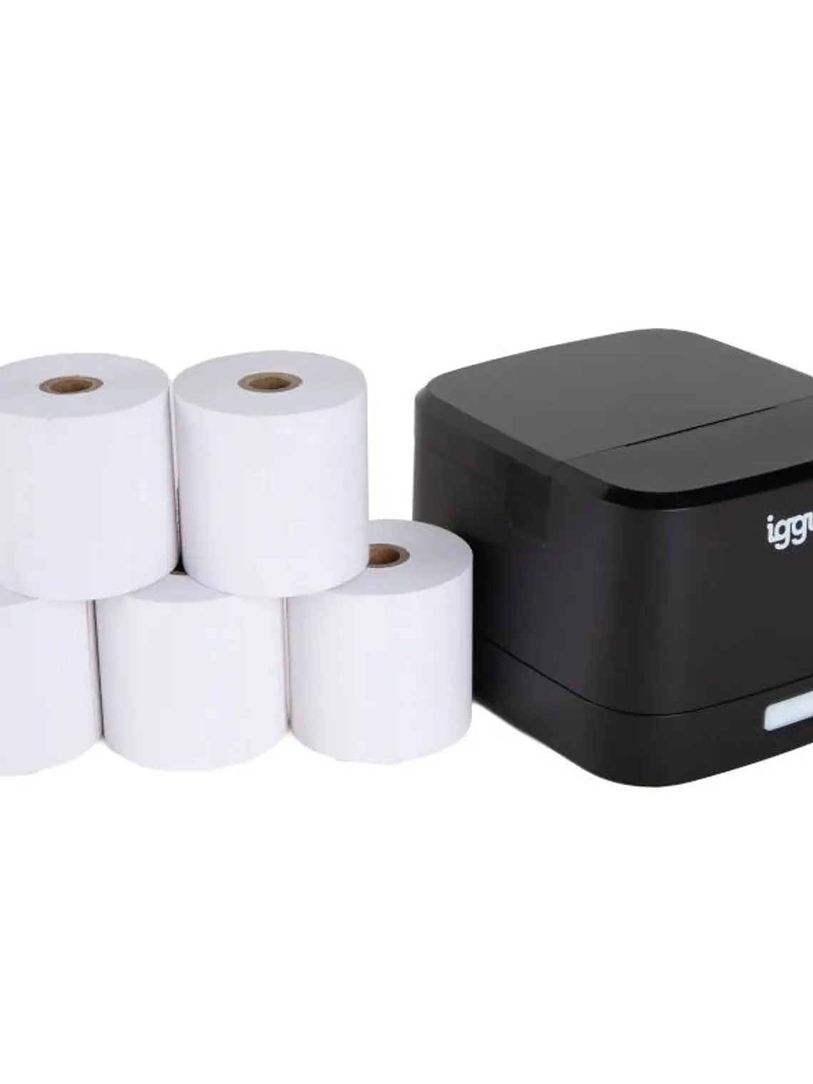 iggual Kit impresora térmica TP EASY 58 + 5 rollos 1