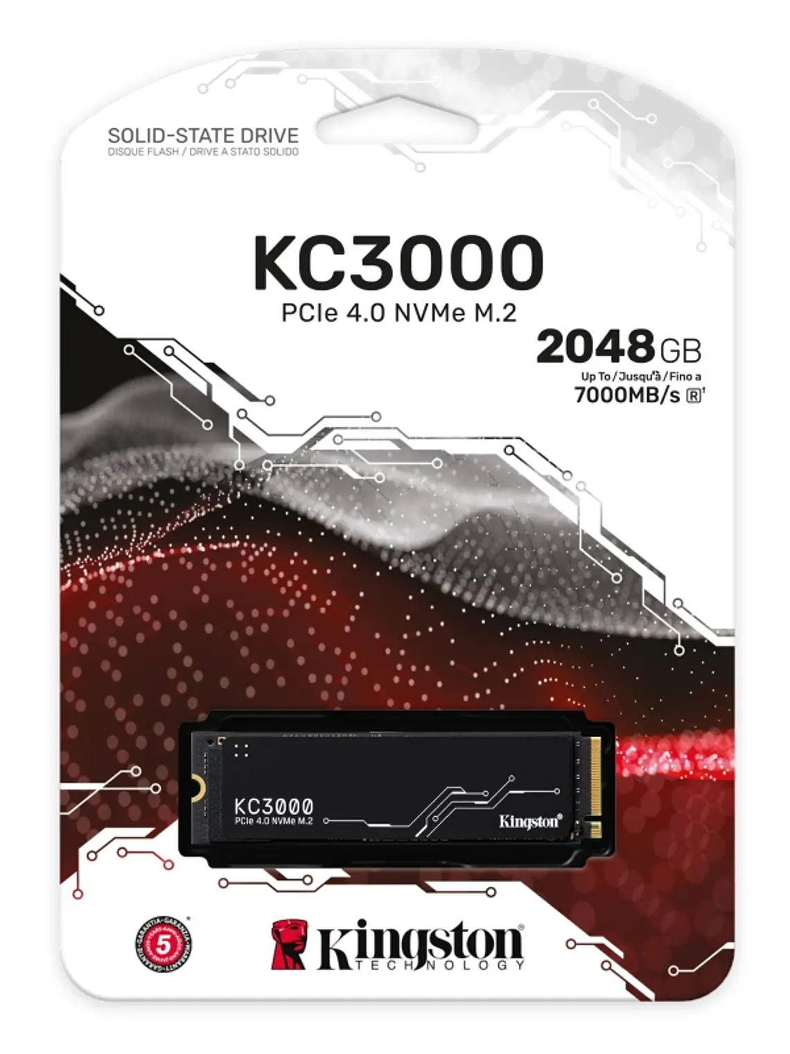Kingston SKC3000S/2048G SSD 2048GB NVMe PCIe 4.0 3