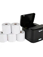 iggual Kit impresora térmica TP EASY 58 + 5 rollos - Miniatura 4