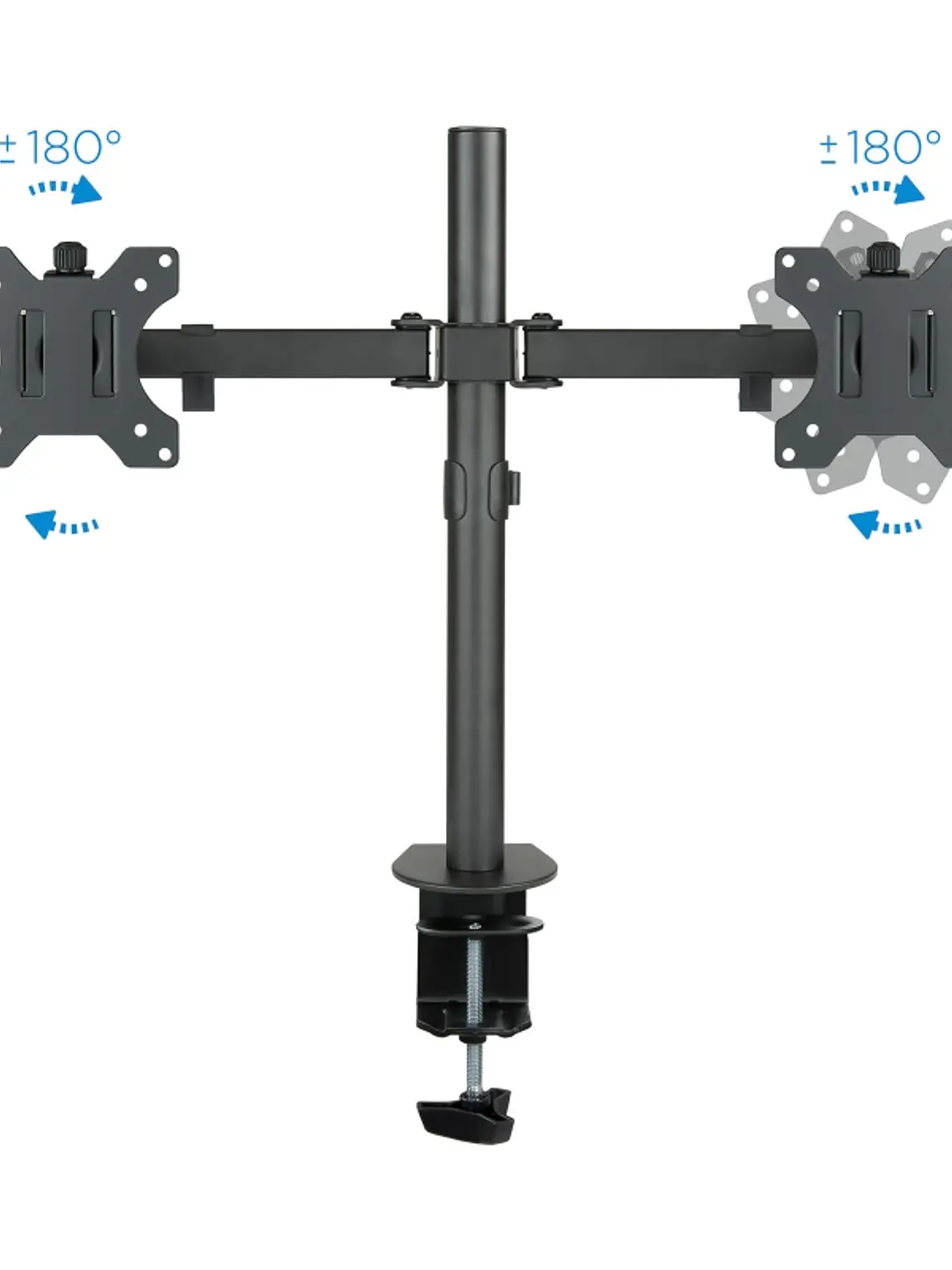 Tooq DB1232TN-B Soporte Monitor Mesa 2Brazos 13-32 3