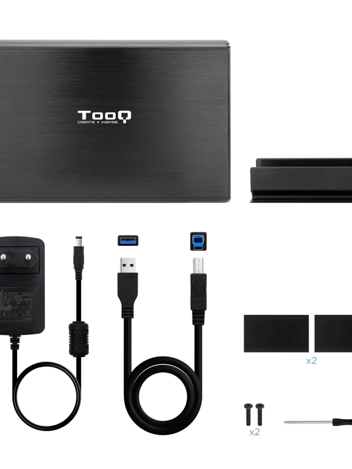 TooQ TQE-3531B Caja HDD 3.5