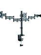 Tooq DB1327TN-B Soporte Monitor Mesa 3Brazos 13-27 - Miniatura 1
