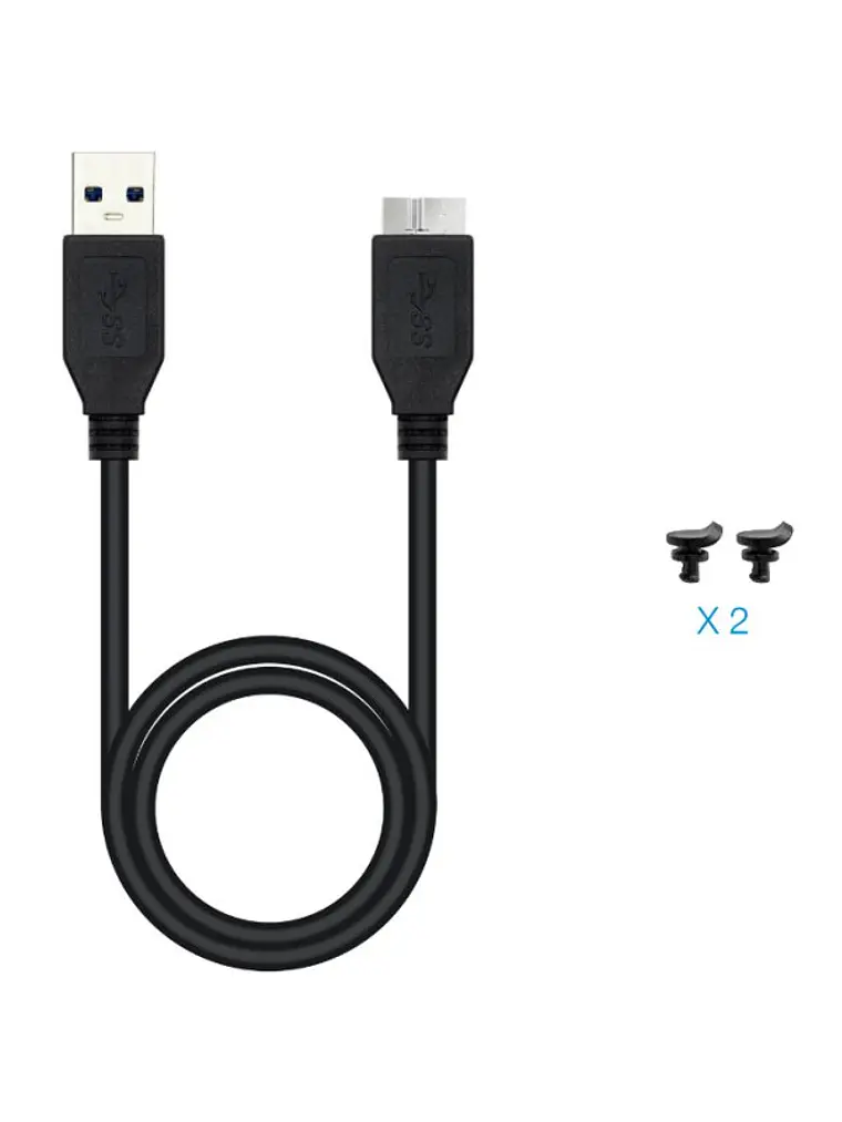 Tooq Caja Externa para discos SSD M.2 NGFF USB 2
