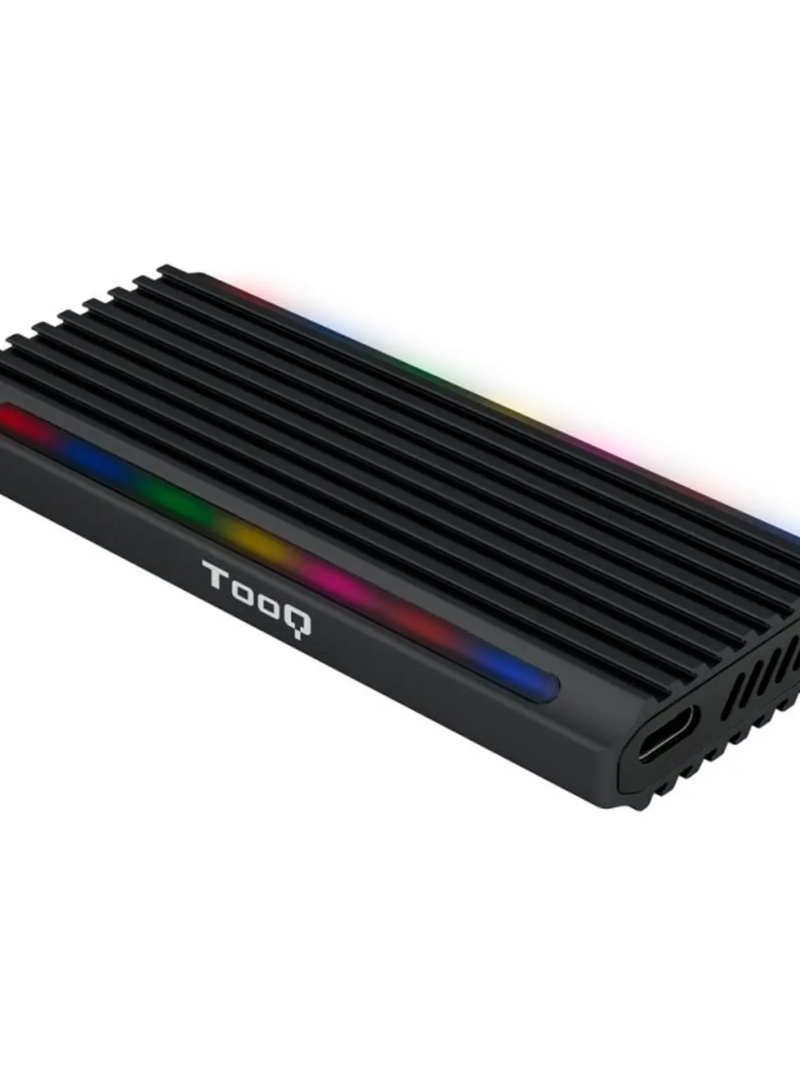 Tooq Caja Externa SSD M.2 NGFF/NVMe USB-C Negro 1