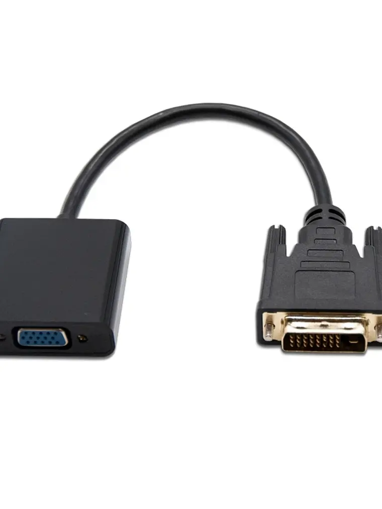 Nanocable Conversor DVI 24+1/M A VGA HDB15/H 10 cm 1