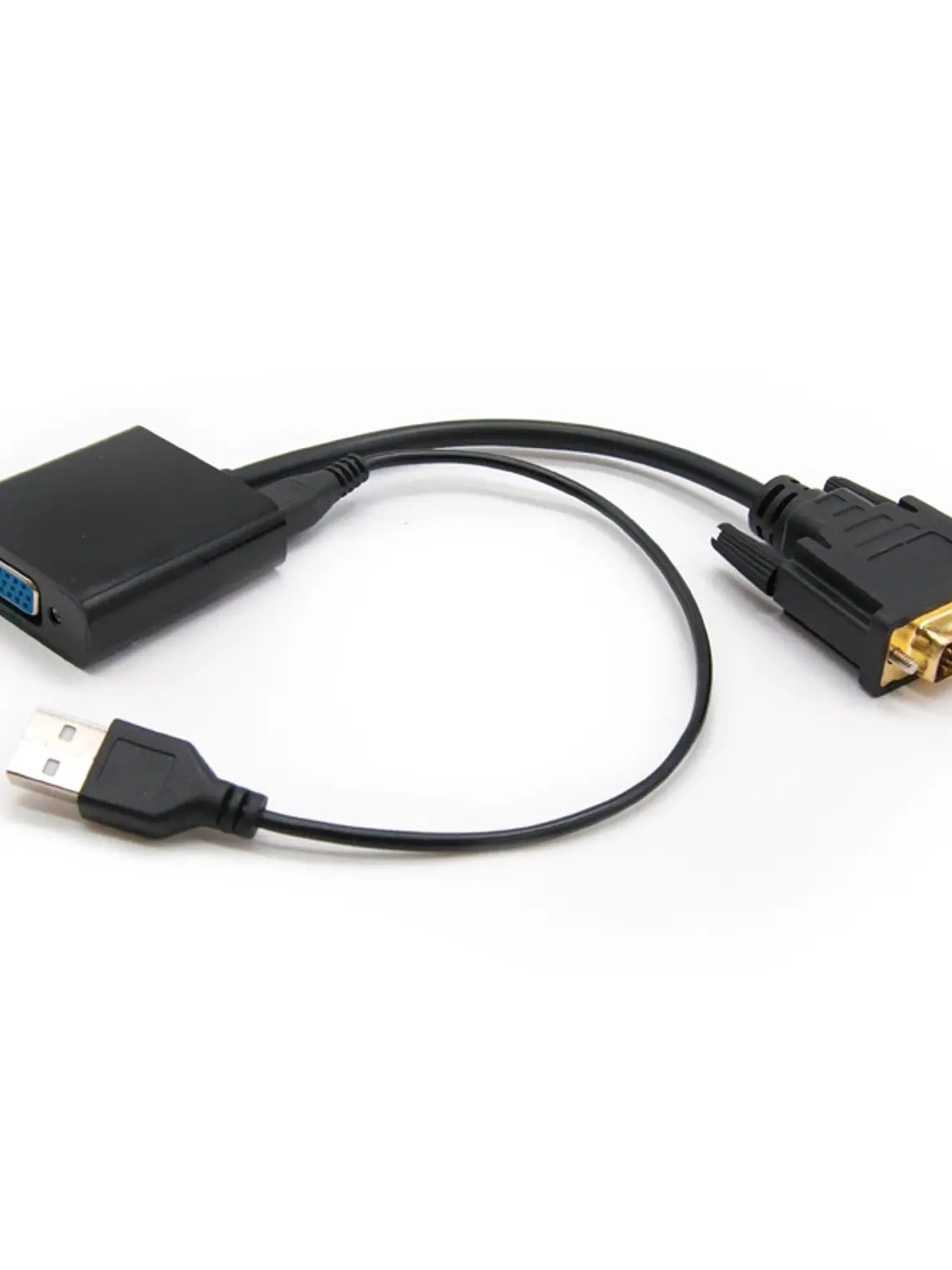 Nanocable Conversor DVI 24+1/M A VGA HDB15/H 10 cm 3