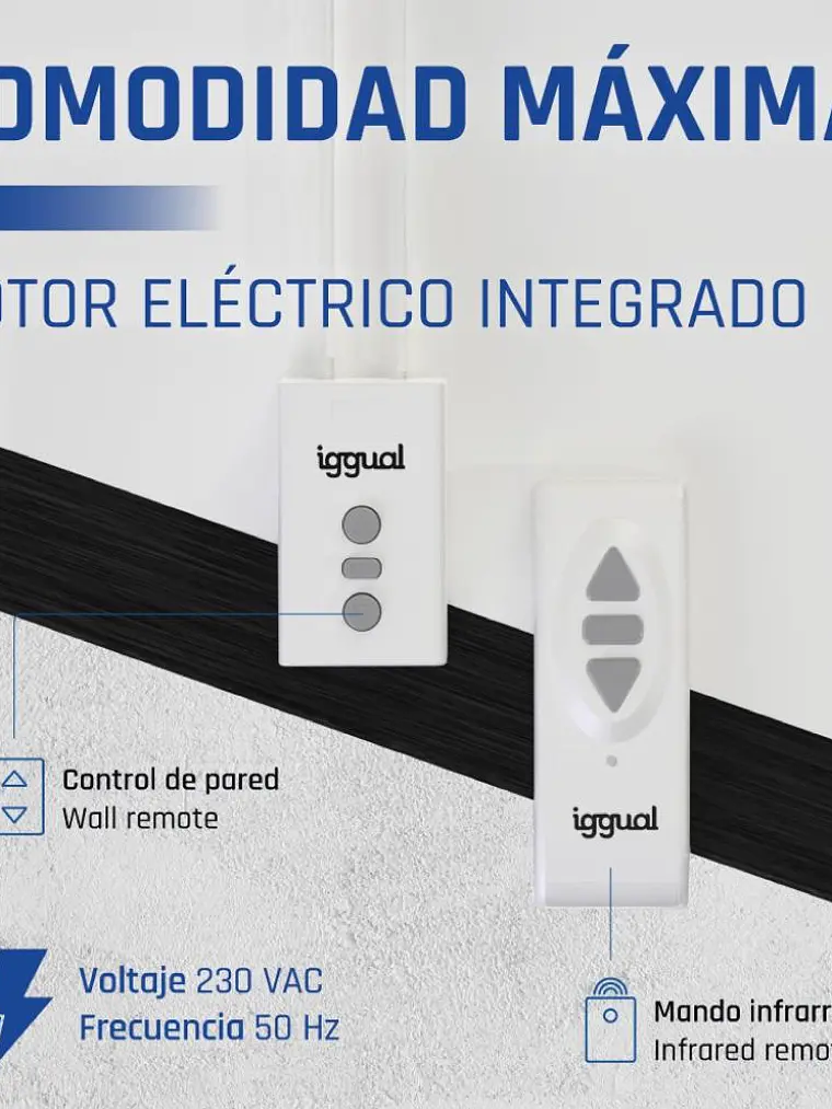 iggual Pantalla eléctrica 1:1 100