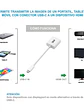 Nanocable Conversor USB-C A HDMI 4K, 15 cm - Miniatura 2