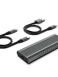EWENT CARCASA PCIe SSD/USB-C  3.2 GEN2 M.2 NVMe - Miniatura 4