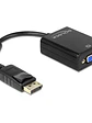 Delock Adaptador Displayport Macho/VGA Hembra Negr - Miniatura 1