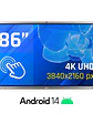 iggual Pantalla interactiva 4K ORCHID 86