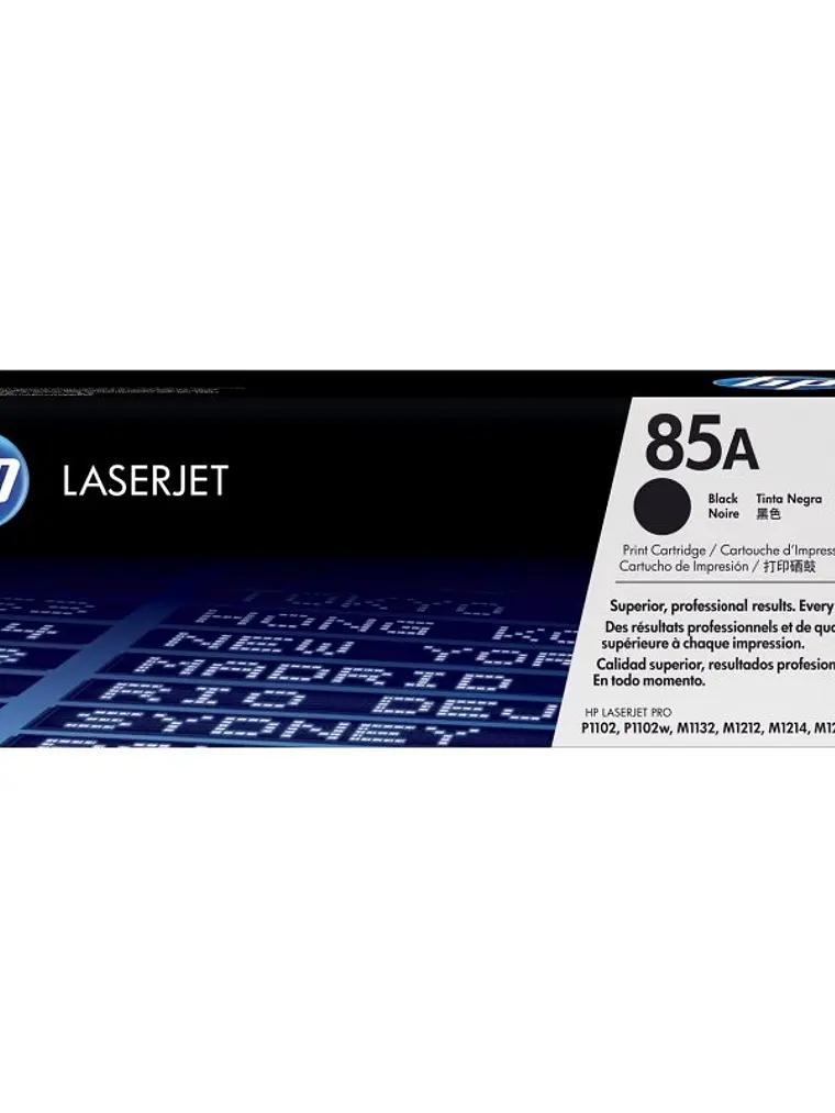 HP Tóner 85A Negro 1