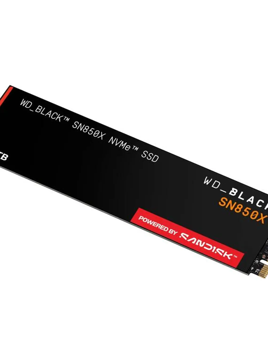 WD Black SN850X WDS100T2X0E SSD 1TB PCIe Gen4 NVMe 2