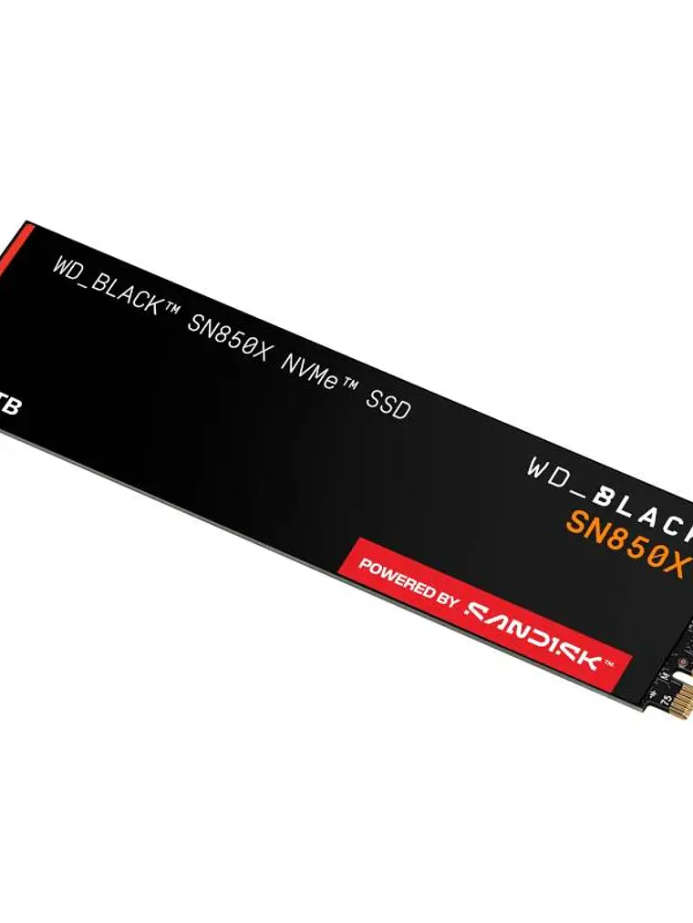 WD Black SN850X WDS100T2X0E SSD 1TB PCIe Gen4 NVMe 2
