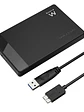 EWENT CAJA HDD/SDD SATA 2.5 SIN TORNILLOS USB 3.2 - Miniatura 1