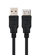 Nanocable Cable USB 2.0 Tipo-A M/H P Negro 1m - Miniatura 2