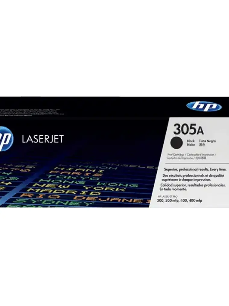 HP Tóner 305A Negro 1